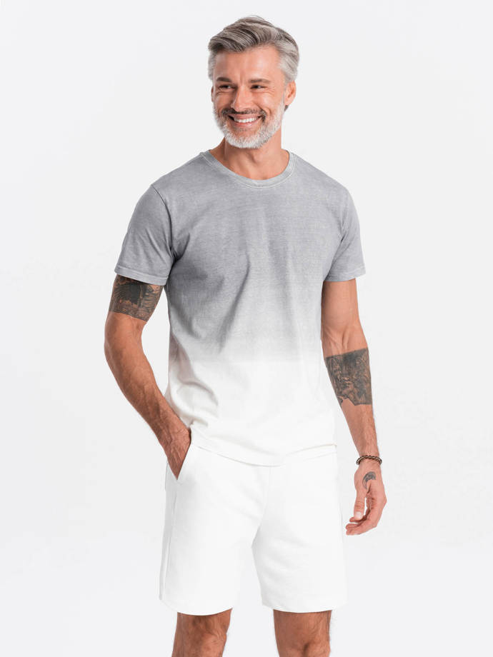 Vyriški marškinėliai - pilka S1624